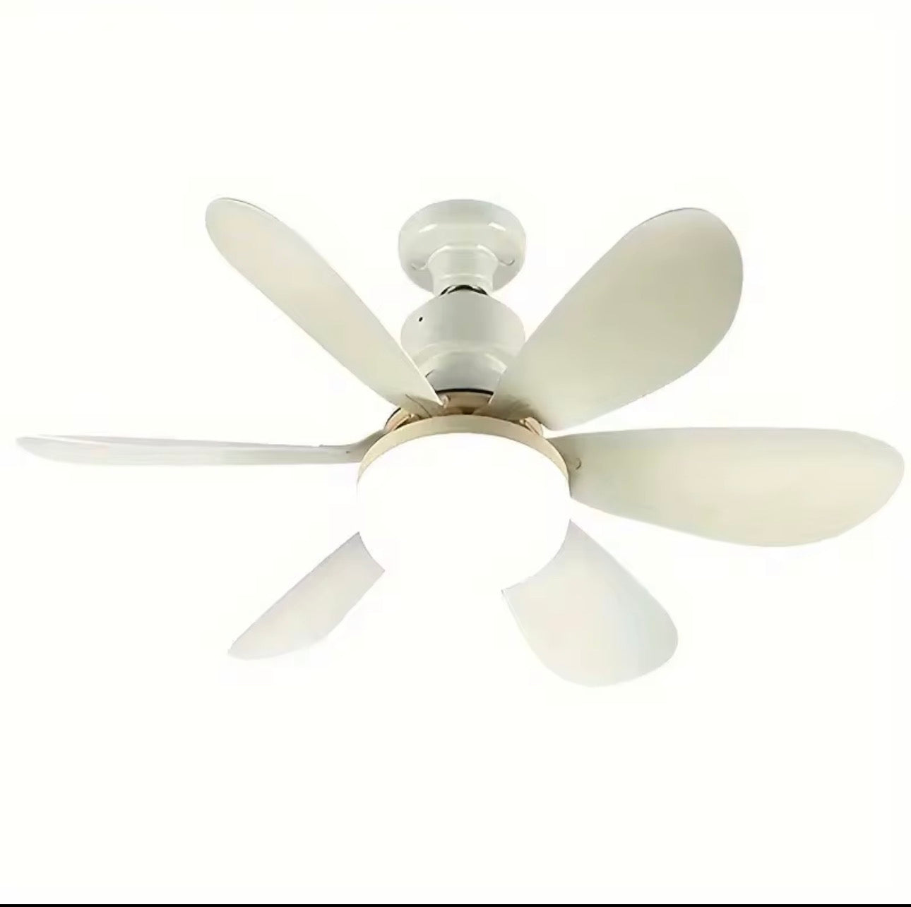 30W/40W Ceiling Fan with Remote Control LED Light Fan E27 Base, Intelligent Silent Ceiling Fan for Bedroom and Living Room