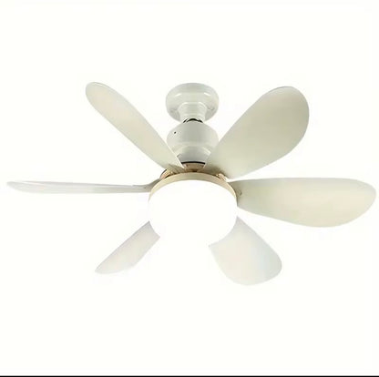 30W/40W Ceiling Fan with Remote Control LED Light Fan E27 Base, Intelligent Silent Ceiling Fan for Bedroom and Living Room